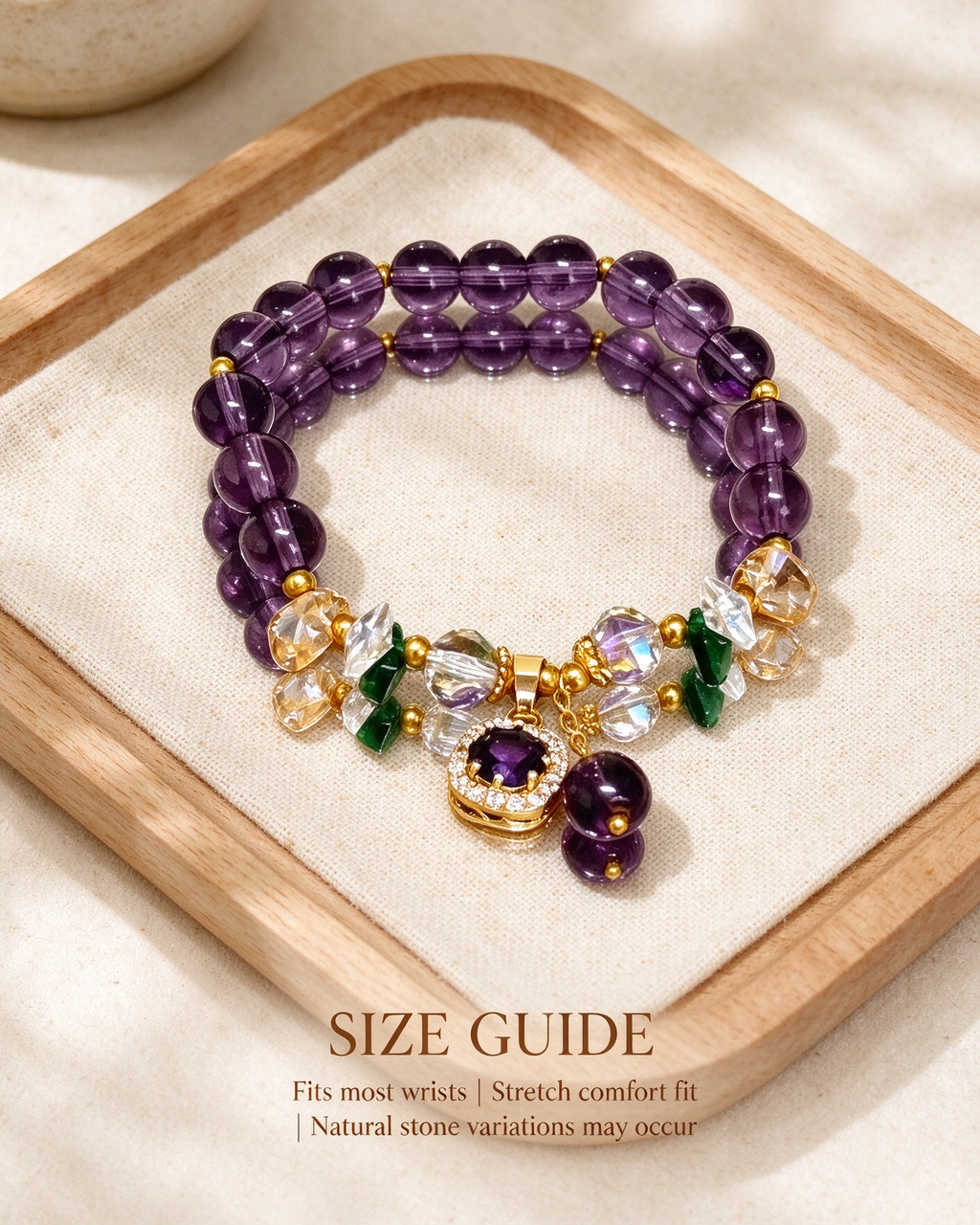 Handcrafted beaded bracelet, Bracelet of Courage for daily wear, keepsake jewelry gift