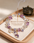 Handcrafted beaded bracelet, Bracelet of Courage for daily wear, keepsake jewelry gift